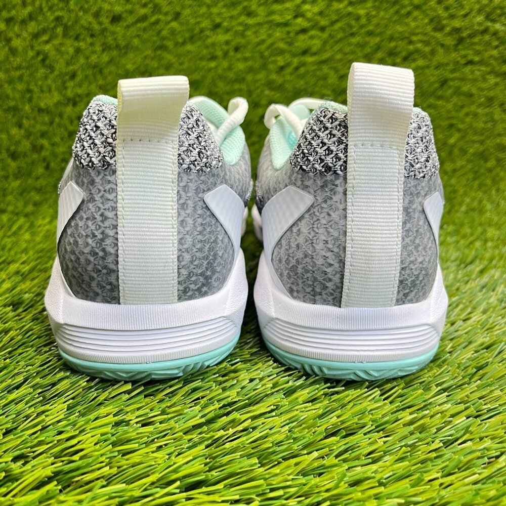 Diadora S.Shot 2W Clay Womens Size 8.5 Gray White Running Tennis Shoes Sneakers - Picture 6 of 10